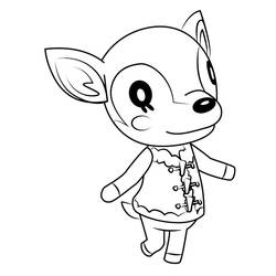 Disegno da colorare: Animal Crossing (Videogiochi) #179110 - Pagine da Colorare Stampabili Gratuite
