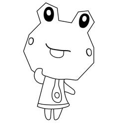 Disegno da colorare: Animal Crossing (Videogiochi) #179122 - Pagine da Colorare Stampabili Gratuite