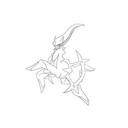 Disegno da colorare: Arceus (Videogiochi) #181846 - Pagine da Colorare Stampabili Gratuite