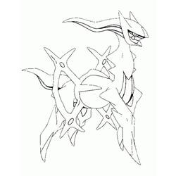 Disegno da colorare: Arceus (Videogiochi) #181847 - Pagine da Colorare Stampabili Gratuite