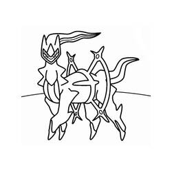 Disegno da colorare: Arceus (Videogiochi) #181849 - Pagine da Colorare Stampabili Gratuite