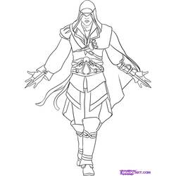 Disegno da colorare: Assassin's Creed (Videogiochi) #111925 - Pagine da Colorare Stampabili Gratuite