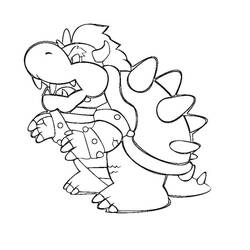 Disegno da colorare: Bowser (Videogiochi) #195982 - Pagine da Colorare Stampabili Gratuite