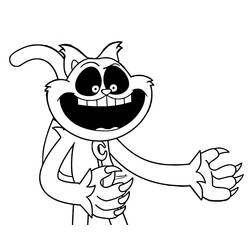 Disegno da colorare: CatNap (Videogiochi) #215318 - Pagine da Colorare Stampabili Gratuite