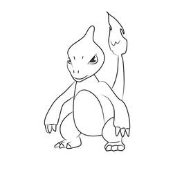 Disegno da colorare: Charmeleon (Videogiochi) #218931 - Pagine da Colorare Stampabili Gratuite