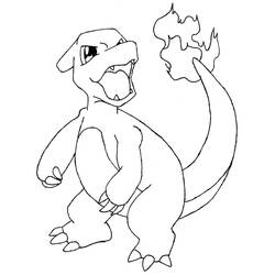 Disegno da colorare: Charmeleon (Videogiochi) #218940 - Pagine da Colorare Stampabili Gratuite