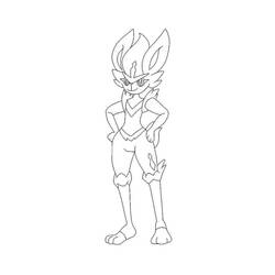 Disegno da colorare: Cinderace (Videogiochi) #219150 - Pagine da Colorare Stampabili Gratuite