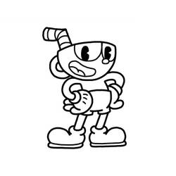 Disegno da colorare: Cuphead (Videogiochi) #185102 - Pagine da Colorare Stampabili Gratuite