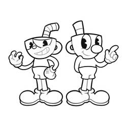 Disegno da colorare: Cuphead (Videogiochi) #185116 - Pagine da Colorare Stampabili Gratuite