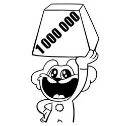 Disegno da colorare: DogDay (Videogiochi) #215355 - Pagine da Colorare Stampabili Gratuite