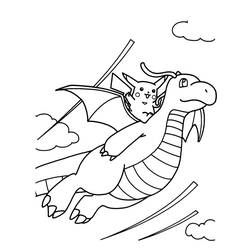 Disegno da colorare: Dragonite (Videogiochi) #181597 - Pagine da Colorare Stampabili Gratuite