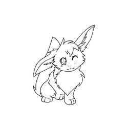 Disegno da colorare: Eevee (Videogiochi) #179257 - Pagine da Colorare Stampabili Gratuite