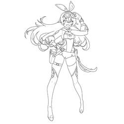 Disegno da colorare: Genshin Impact (Videogiochi) #211654 - Pagine da Colorare Stampabili Gratuite