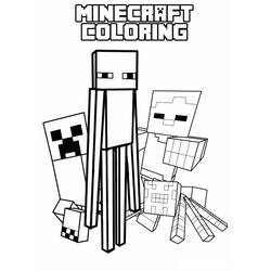 Disegno da colorare: Minecraft (Videogiochi) #113851 - Pagine da Colorare Stampabili Gratuite