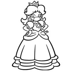 Disegno da colorare: Principessa Daisy (Videogiochi) #219058 - Pagine da Colorare Stampabili Gratuite
