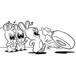 Disegno da colorare: Rabbids (Videogiochi) #199059 - Pagine da Colorare Stampabili Gratuite