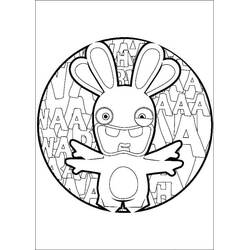 Disegno da colorare: Rabbids (Videogiochi) #199061 - Pagine da Colorare Stampabili Gratuite