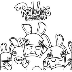 Disegno da colorare: Rabbids (Videogiochi) #199077 - Pagine da Colorare Stampabili Gratuite