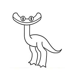 Disegno da colorare: Rainbow Friends (Videogiochi) #201281 - Pagine da Colorare Stampabili Gratuite