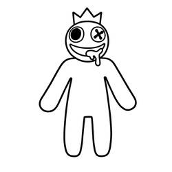 Disegno da colorare: Rainbow Friends (Videogiochi) #201286 - Pagine da Colorare Stampabili Gratuite