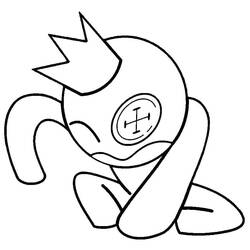 Disegno da colorare: Rainbow Friends (Videogiochi) #201294 - Pagine da Colorare Stampabili Gratuite