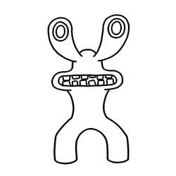 Disegno da colorare: Rainbow Friends (Videogiochi) #201308 - Pagine da Colorare Stampabili Gratuite