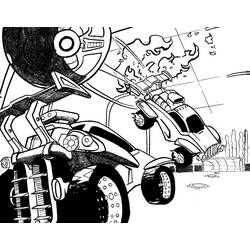 Disegno da colorare: Rocket League (Videogiochi) #202079 - Pagine da Colorare Stampabili Gratuite
