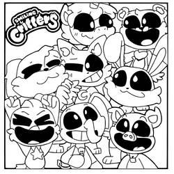 Disegno da colorare: Smiling Critters (Videogiochi) #213192 - Pagine da Colorare Stampabili Gratuite