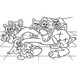 Disegno da colorare: Smiling Critters (Videogiochi) #213193 - Pagine da Colorare Stampabili Gratuite