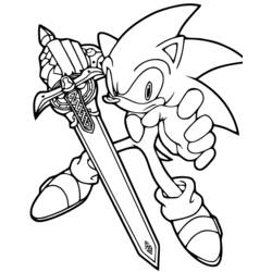 Disegno da colorare: Sonic (Videogiochi) #153821 - Pagine da Colorare Stampabili Gratuite