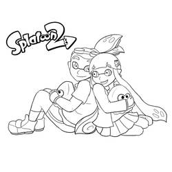 Disegno da colorare: Splatoon (Videogiochi) #186109 - Pagine da Colorare Stampabili Gratuite