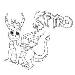Disegno da colorare: Spyro (Videogiochi) #205127 - Pagine da Colorare Stampabili Gratuite