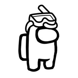 Disegno da colorare: Tra noi (Videogiochi) #171976 - Pagine da Colorare Stampabili Gratuite