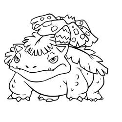 Disegno da colorare: Venusaur (Videogiochi) #216864 - Pagine da Colorare Stampabili Gratuite