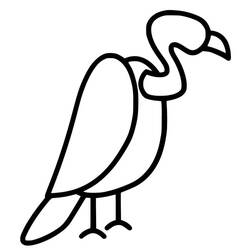 Avvoltoio - Disegni da colorare gratuiti