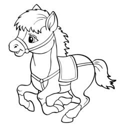 Cavallo - Disegni da colorare gratuiti