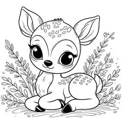 Cuccioli di Animali - Disegni da colorare gratuiti