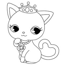 Gatto - Disegni da colorare gratuiti