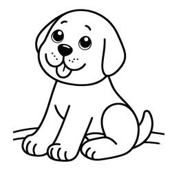Labrador - Disegni da colorare gratuiti