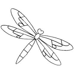 Libellula - Disegni da colorare gratuiti