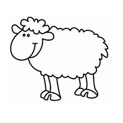 Pecora - Disegni da colorare gratuiti