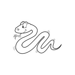 Serpente - Disegni da colorare gratuiti