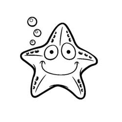 Stella Marina - Disegni da colorare gratuiti