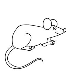 Topo - Disegni da colorare gratuiti
