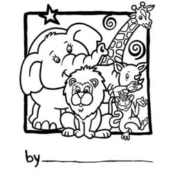 Zoo - Disegni da colorare gratuiti