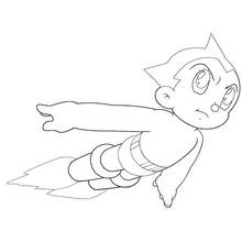 Astro Boy - Disegni da colorare gratuiti Astro Boy - Disegni da colorare gratuiti