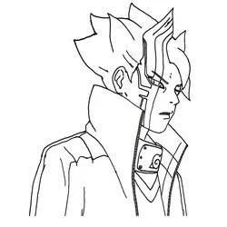 Boruto - Disegni da colorare gratuiti Boruto - Disegni da colorare gratuiti