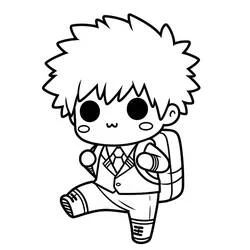 Katsuki Bakugo - Disegni da colorare gratuiti Katsuki Bakugo - Disegni da colorare gratuiti