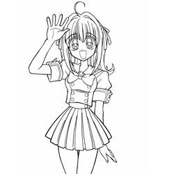 Mermaid Melody: Pichi Pichi Pitch - Disegni da colorare gratuiti Mermaid Melody: Pichi Pichi Pitch - Disegni da colorare gratuiti