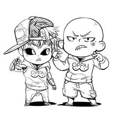 One Punch Man - Disegni da colorare gratuiti